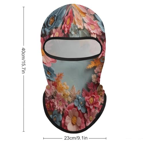 Balaclava para hombre y mujer, máscara integral para esquí, ciclismo y motociclismo miniatura 2