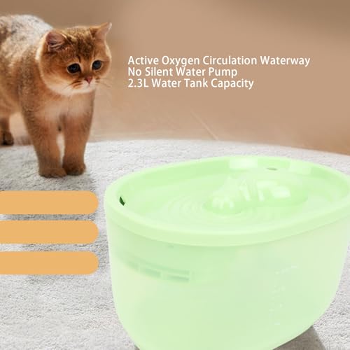 Fuente de Agua Automática para Gatos 2.3L para Mascotas miniatura 4