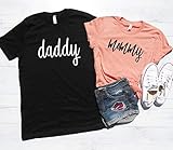 Mommy and Daddy Shirt Set - Mom and Dad Shirts - New Mom Shirt - New Dad Shirt - Pregnancy Reveal Shirt - Pregnancy Announcement Shirts - Baby Shower Gifts
