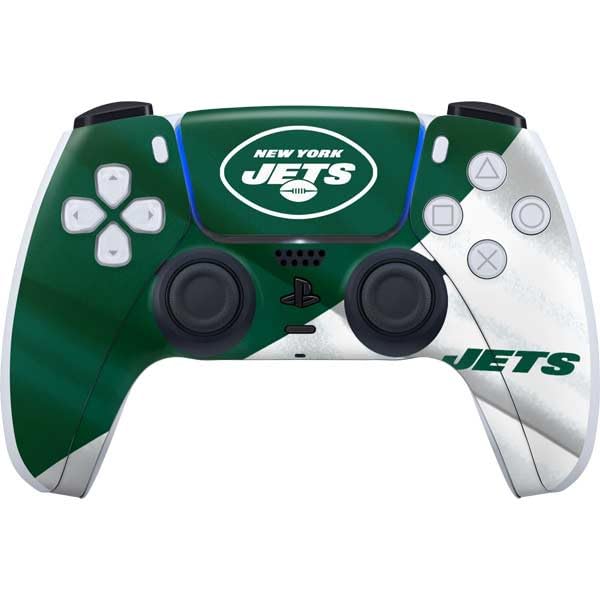Skinit Decal Gaming Skin Compatible with PS5 Controller - Officially Licensed NFL New York Jets Design