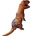 Inflatable Dinosaur Costume Tyrannosaurus Rex Disfraz hinchable con diseño de tiranosaurio rex,...