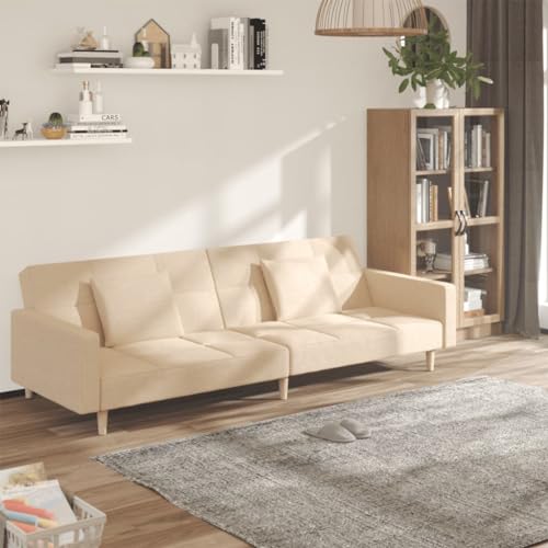 Sofá cama de 2 plazas cómodo y extensible para solucionar visitas inesperadas 2