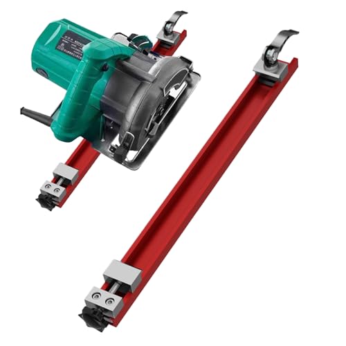 Guía La Base La Máquina Corte Ajustable,Guía Corte Sierra Circular,Regla Máquina Corte,Base Herramientas Precisión Con Plantilla Cortador Accesorio Ajustable Para El Marco Grabado En La Carpintería