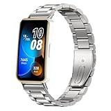 [SUGARJAR] Huawei Band 8/9/10用メタルストラップ、女性と男性用のメタルストラップ