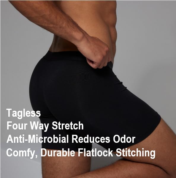 MeUndies – Men’s Boxer Briefs – 6” Inseam with Breathable and Comfortable Tencel UltraModal Fabric – 3 Pack - Image 3