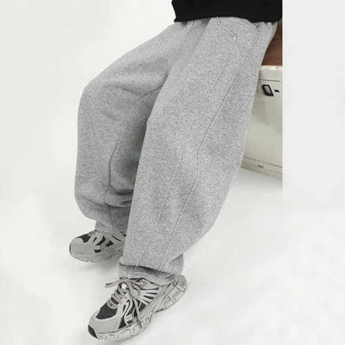 Pantalon de survêtement ample pour garçon à jambes droites et coupe large - 6