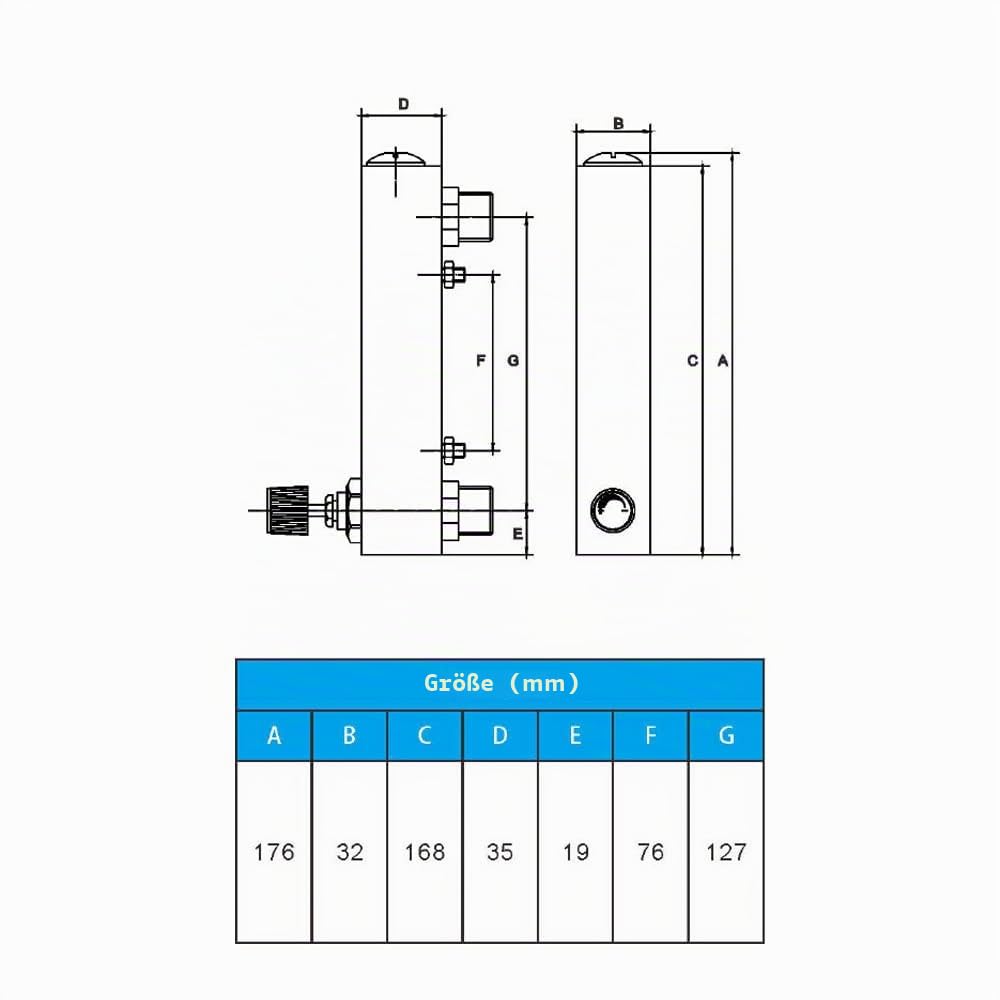 Messbereich 0.5-3 M3/H Gas-Durchflussmesser, LZM-15T, Knauf-Panel-Typ, Durchflussmesser, Messung mehrerer Messbereiche stehen zur Verfügung.