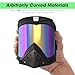 Motorcycle Goggles, Dirt Bike, Ski, ATV Windproof Racing Goggles, for Adults, Men, Women, Youth