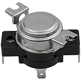 Lawnoval WE4M181 Trockner-Fahrradthermostat für Ersatz für AP2044414, PS267926, Ap5789049, EA267926 kompatible Modelle, 3,4 x 2,5 x 4,1 cm, Silber
