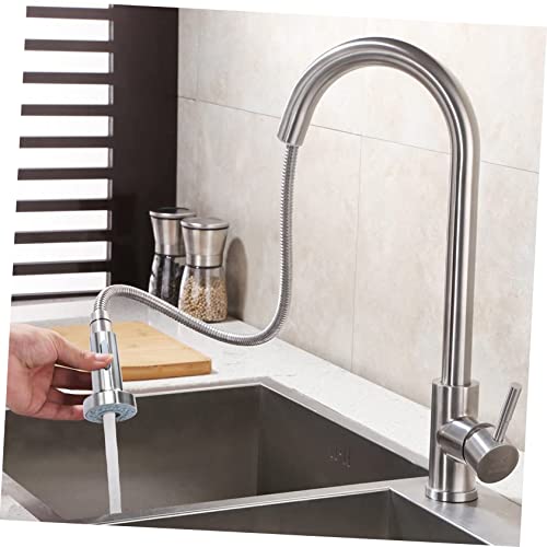 Buse de robinet extractible LIFKOME en plastique résistant pour évier de cuisine