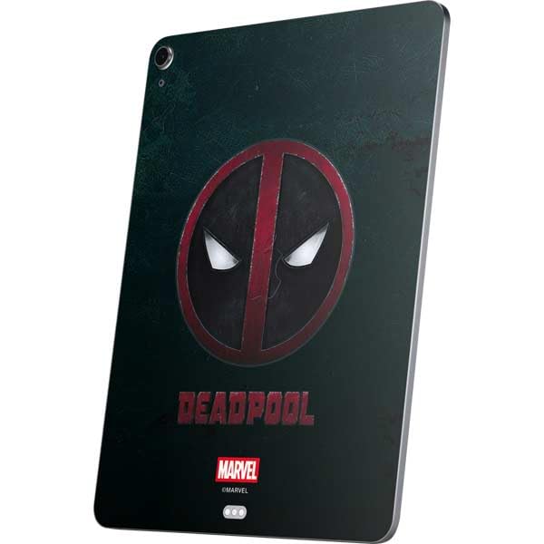 Skinit Decal Tablet Skin Compatible with iPad Air 11in (2024-2025) - Officially Licensed Marvel Deadpool Legacy Deadpool Logo Design