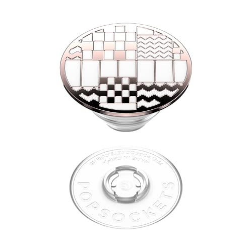 Image of PopSockets Adhesive Phone Grip, Holder, Phone Stand, Enamel - Gilded Patchwork