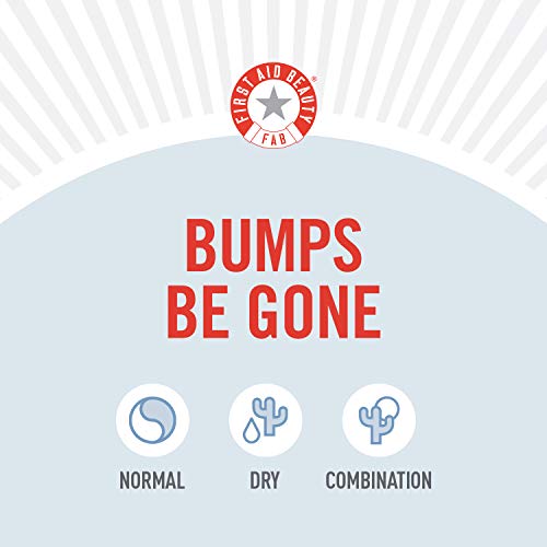 First Aid Beauty KP Bump Eraser Body Scrub with 10% AHA: Vegan Body Scrub to Decongestant Pores and Gently Exfoliate the Skin (8 oz)