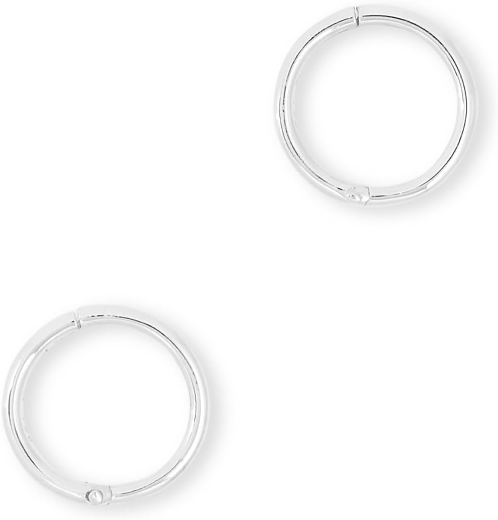Kendra Scott Keeley 10mm Huggie Earrings in Sterling Silver
