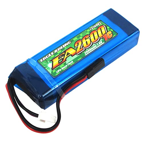 イーグルレーシングLi-Fe 6.6V2200バッテリー2本 Amazon.co.jp: Li-Poﾊﾞｯﾃﾘｰ EA2600/7.4V 1C 受信機用平型ｻｲｽﾞ