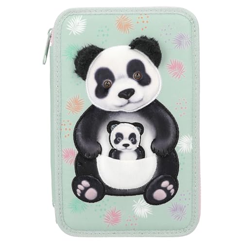 Depesche 12786 TOPModel Wild-Gefüllte 3-Fach Federtasche in...