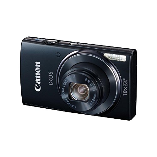 Canon Ixus 155 Appareil Photo numérique Compact Ecran 2,7'' (6,9 cm) 20 Mpix Zoom Optique 10x USB Noir