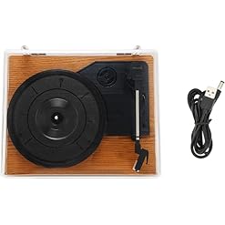 Tourne-Disque Vinyle Valise Bluetooth à 3 Vitesses Tourne-Disque Portable à entraînement par Courroie avec Haut-parleurs intégrés Sortie Ligne RCA AUX in Prise - Les Beatles, Paul McCartney, John Lennon, RIngo Starr, George Harrison Tourne-Disque Vinyle Valise Bluetooth à 3 Vitesses Tourne-Disque Portable à entraînement par Courroie avec Haut-parleurs intégrés Sortie Ligne RCA AUX in Prise – Image 4