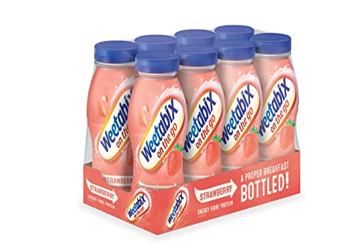 Weetabix Strawberry Breakfast Drink 250 ml (Pack of 8)