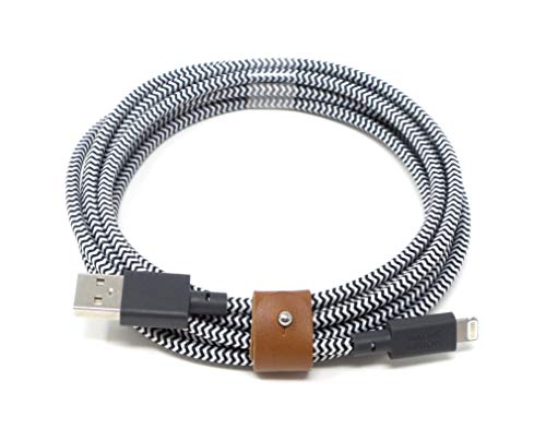 Preisvergleich Produktbild Native Union Belt Cable XL - Lightning auf USB zebra One Size