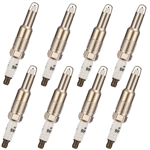 Image of BDFHYK Set of 8 Iridium Spark Plug Compatible with Expedition F150 F250 F350 F450, Compatible with Lincoln Mark LT Navigator,5.4L 6.8L V8 V10 Engine Replacement for SP515 SP546