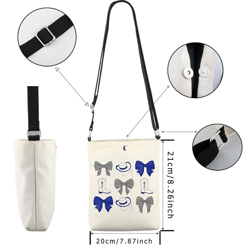 WCGXKO Coquette Bow Drill Team Crossbody Bag Drill Dance Gift Dance Team Gift Drill Lover Gift2