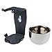 SnowingShine Men' Steel Shave Soap Bowl Mug + Broken-Resistant Acrylic