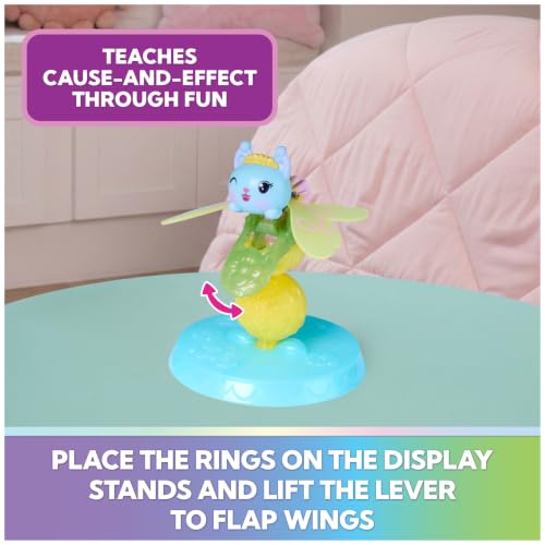 Gabby's Dollhouse Fairylandia, Cakey Cat & Luli-Loo Rings 2-Pack Set by DREAMWORKS GABBY'S DOLLHOUSE - Used condition - Image 4