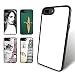 O BOSSTOP 5PCS Sublimation Blanks Phone Cases Covers for iPhone 8 Plus and iPhone 7 Plus 5.5 Inches Make Your Own Personalize Phone Cases