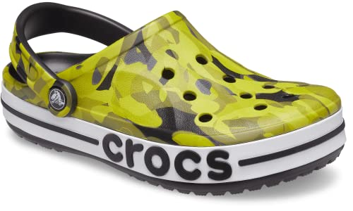 Image of Crocs Unisex-Adult Bayaband Clog Black /Multi Clog - 10 UK Men /11 UK Women (M11W13) (207806-0C4)