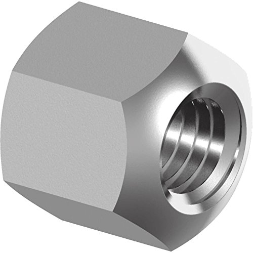 Écrous à 6 pans DIN 6330 M16 inox A2, fixation de serrage mécanique hauteur 1,5xd en acier