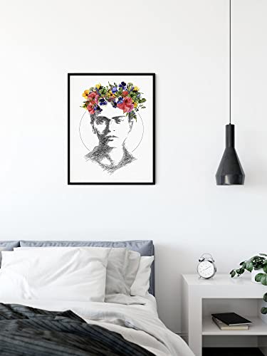 Mural decorativo Valeria-Mariana póster artístico 50x70cm para pared de dormitorio 3