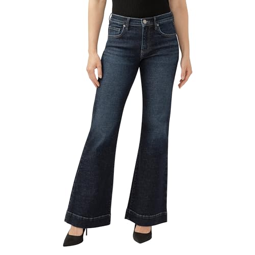 Jag Jeans Women's Kait Mid Rise Flare Leg Jeans & Pants