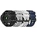 TUSITA QuickFit 26mm Bracelet pour Garmin Fenix 3 HR Sapphire,Fenix 5X Plus,Fenix 6X Pro Sapphire Solar,Fenix 7X,Foretrex 601 701,Quatix 3,Tactix Bravo Charlie Delta Sapphire,D2 Bravo,Descent Mk1