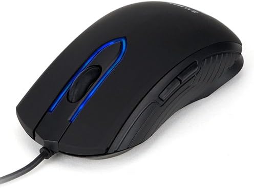 Zalman ZM-M201R USB Optical Gaming Mouse with Blue LED