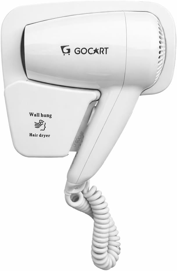 1200 Watts Hair Dryer Electric Wall Mount Hairdryers Hotel Bathroom Household Dry Skin Hanging Wall