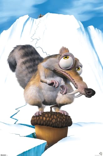 Trends International Ice Age (2002) - Scratch One Sheet Wall Poster, 34L x 22.4W, Premium Unframed Version