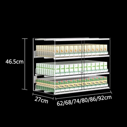 Vitrina de acrílico transparente para tabaco con cierre hermético de seguridad 4