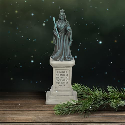 Monumento a Su Majestad Dickens Village figura coleccionista tallada con precisión 3