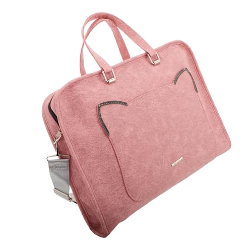 Bolso de hombro para portátil grande y elegante con compartimentos