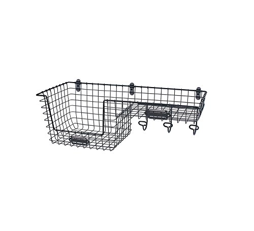 Spectrum Diversified Vintage Entryway Station, Industrial Gray