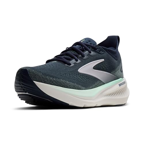 Brooks Women’s Glycerin 23 Neutral Running Shoe - Spellbound/Yucca/Pink - 9 Wide