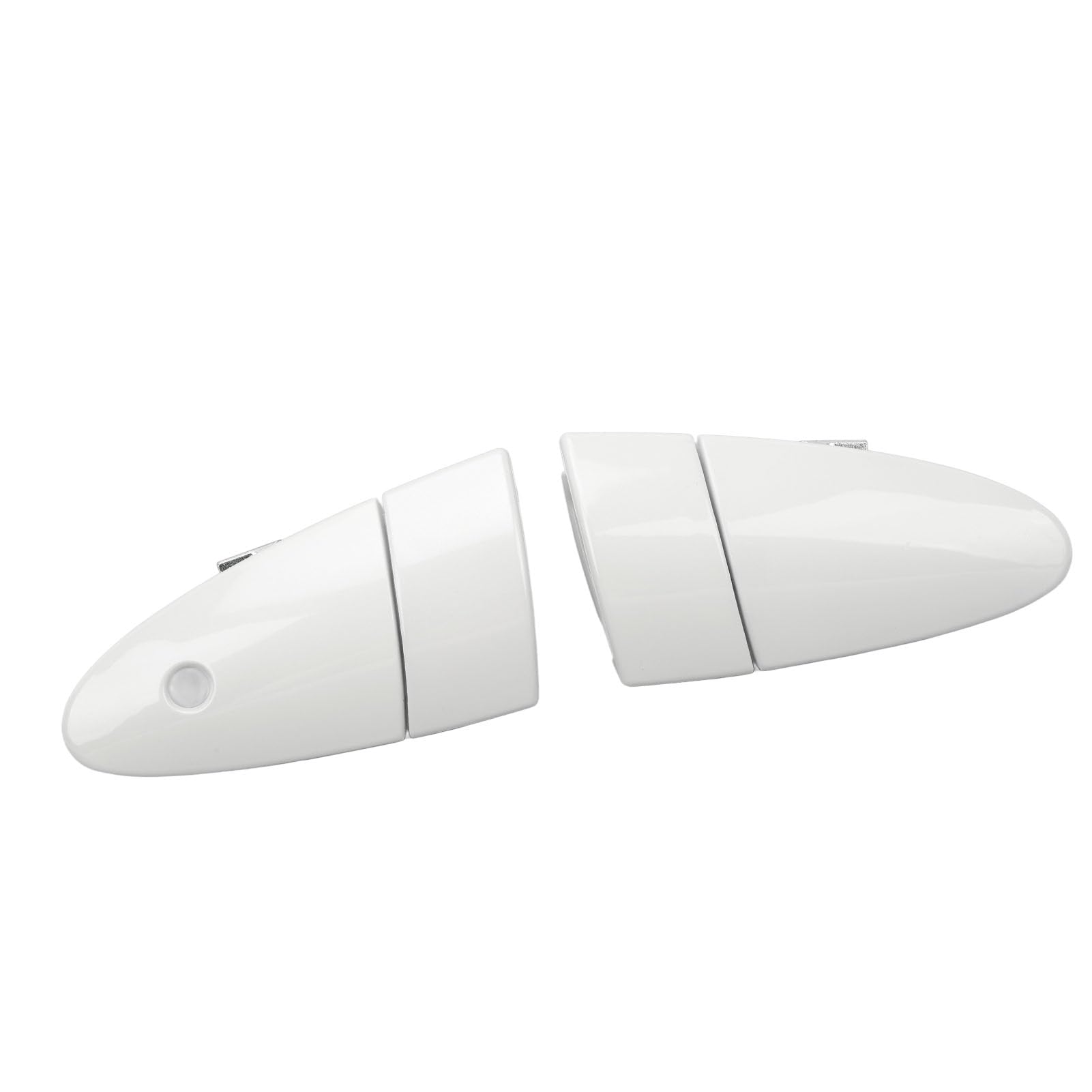 Cocoarm Zewnętrzna Klamka Drzwi Samochodu, materiał ABS, Płynna Praca, Pasuje do CR-Z 2011 do 2015, Klamka Lewego Prawego Drzwi (WHITE)