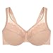 Glamorise Full Figure Plus Size Wonderwire Minimizer Bra Underwire #9003 Café