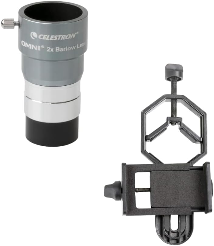 Celestron T-Adaptor avec Adaptateur pour lentille de Barlow et lentille