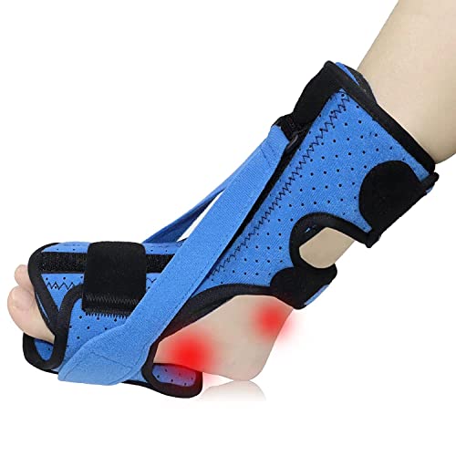 MMPANG New Upgraded Plantar Fasciitis Night Splint,Plantar Fasciitis Relief Brace,2 Adjustable Plantar Fasciitis Support Plates for Plantar Fasciitis, Foot Drop and Achilles Tendonitis