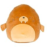 Squishmallows Official Kellytoy Plush Bruce The Brown Walrus Squishy Sofy Stuffed Toy Animal (8...