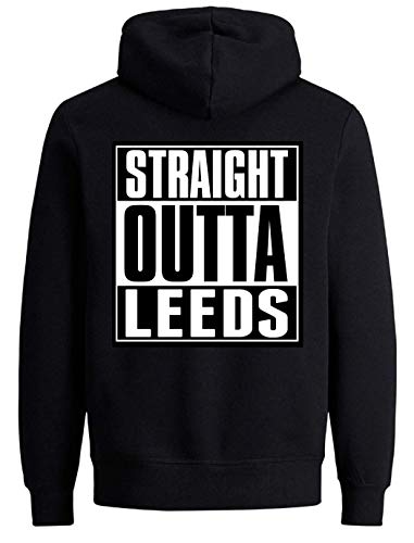 Sweat à capuche Straight Outta Leeds pull confortable contre le froid quotidien