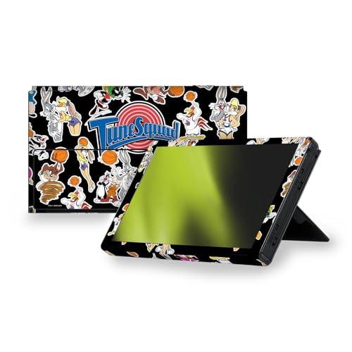 Peau autocollant couverture Nintendo Switch OLED vinyle Space Jam Tune Squad - 3