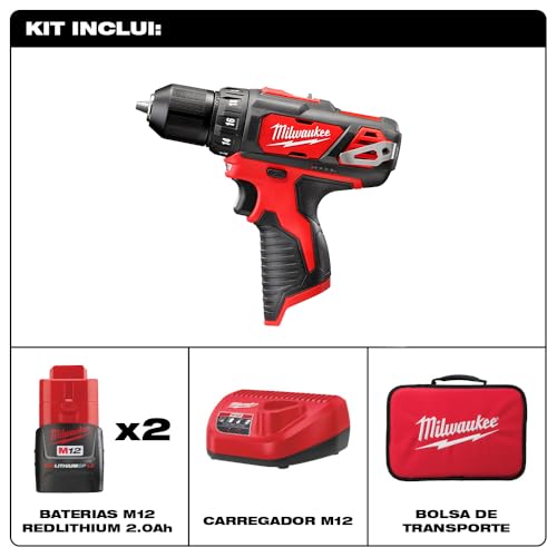 Milwaukee Parafusadeira Furadeira 3/8